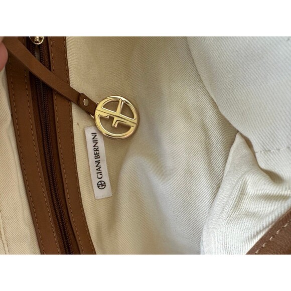 Giani Bernini Natural Marled Straw Dual Tassel Tote Handbag Shoulder Bag - Picture 6 of 9